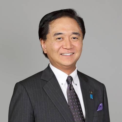 黒岩知事の写真