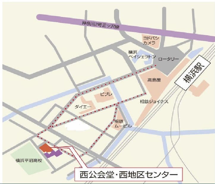 地図【横浜会場】