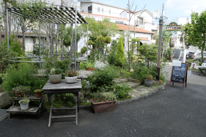 南蛮屋本店_中庭の様子