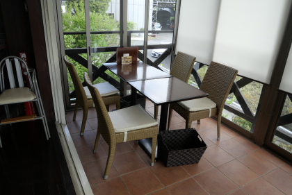 南蛮屋Cafeにある客席2