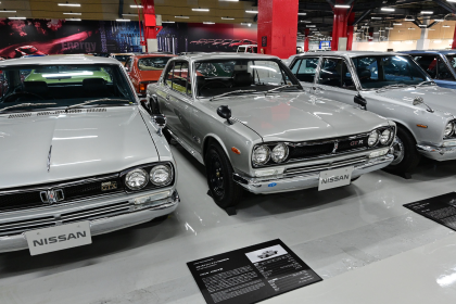 箱スカGT-Rの展示車両