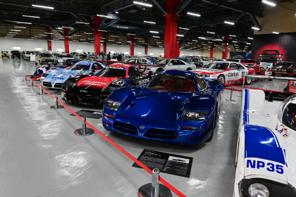 ルマン24時間で戦った車両の展示