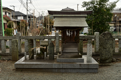 田名八幡宮/天地大明神のお社の写真