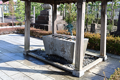 星谷寺にある手洗い場