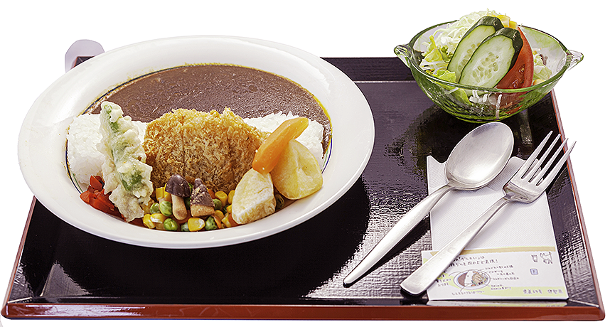 旅館みはるのダムカレー