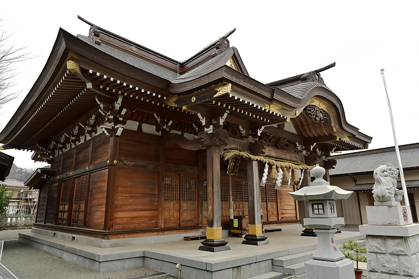 田名八幡宮本殿の写真