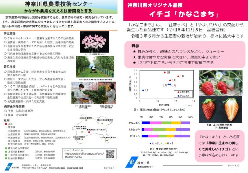 農業技術センターポスター