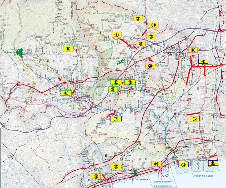 管内図(2025年2月26日)