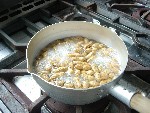 写真：水が減った状態のとき