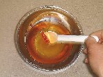写真：調味料を合わせたところ