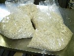 写真：ポリエチレン袋に入れたこうじ