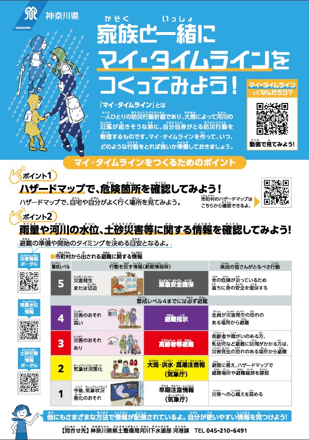 マイ・タイムラインチラシ（小学生向け）