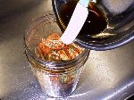 写真:5)の調味液を加える