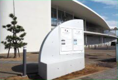 ヨットハウス前