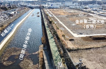 柏尾川新規遊水地の整備（横浜市）