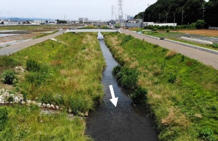 永池川の河道整備（海老名市）