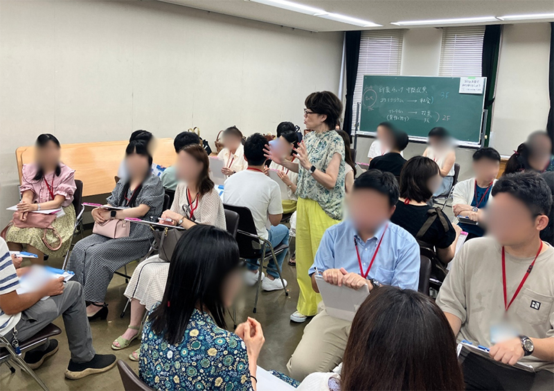 自己紹介タイムの様子