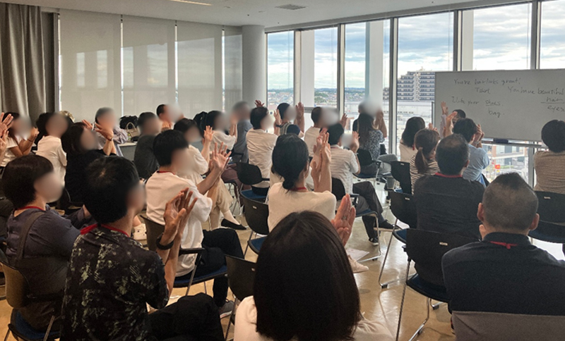 ミニゲーム/チェアヨガ体験