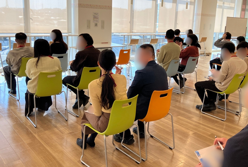 1対1フリータイムの様子