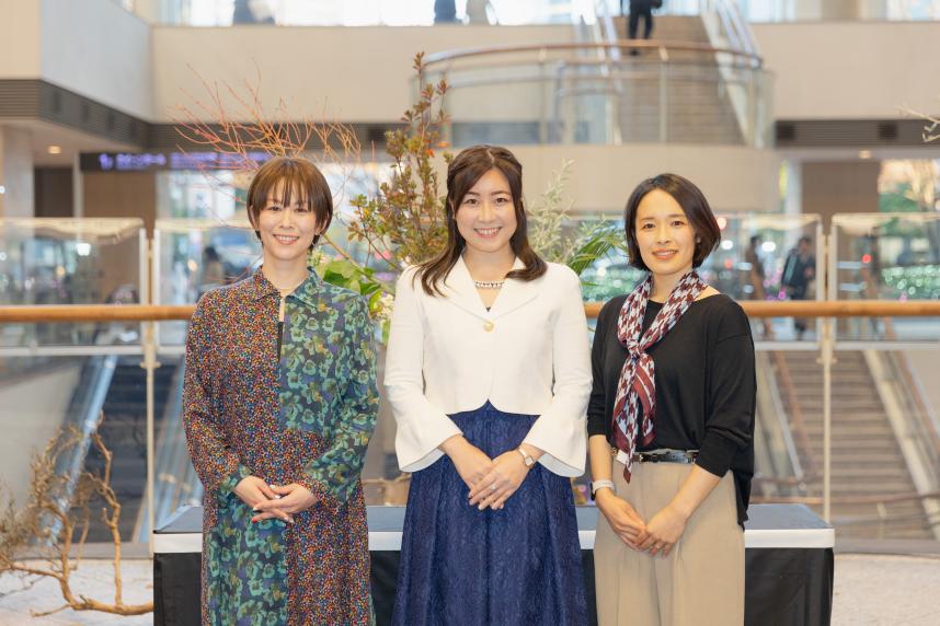 笑顔の応援団の皆様