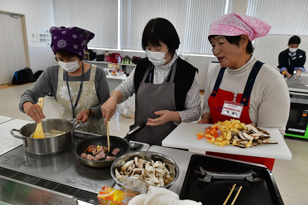 生活技術指導士が教える川崎育ち野菜のおいしい食べ方
