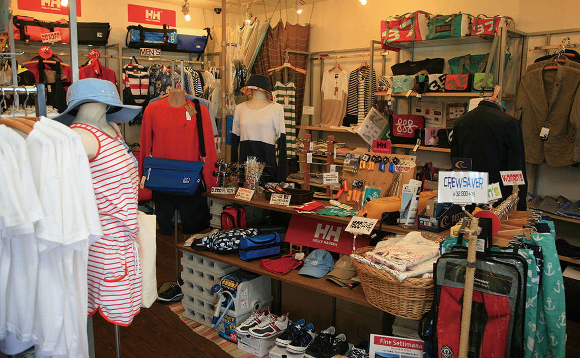 マリンショップの服