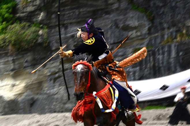 第47回 道寸祭り～笠懸（かさがけ）開催