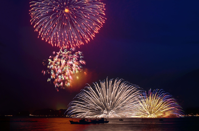 The 70th Kamakura Fireworks Festival