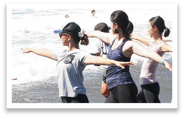 BEACH YOGA REPORT