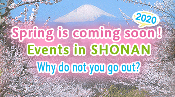 Spring is coming soon! Events in SHONAN