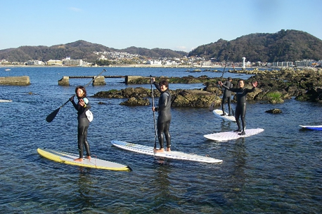 お子様からでもSUP体験を！　Kaya