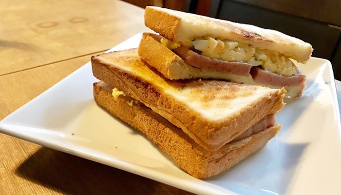 ミルコーヒー＆スタンドのサンドイッチ