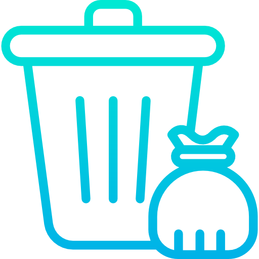 ゴミ箱のイラスト