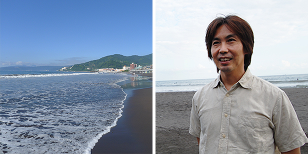 賀来宏さん（仮名）と海