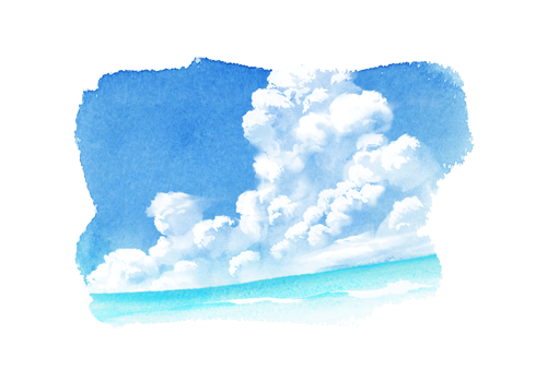 海のイラスト