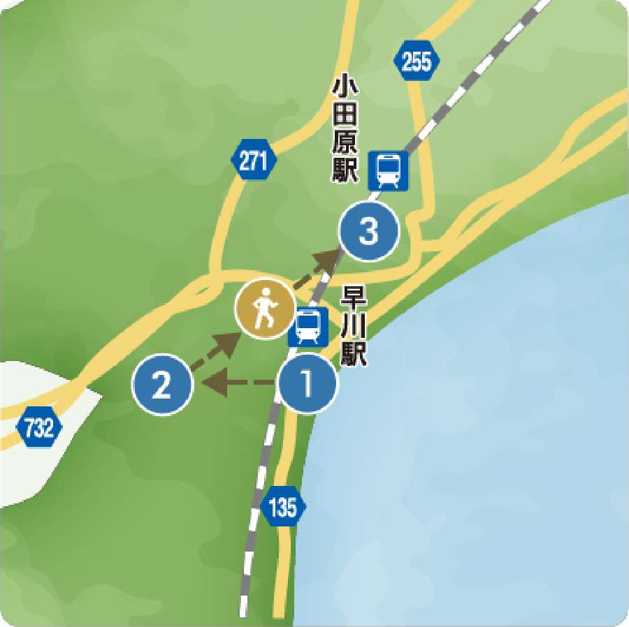 モデルコース地図