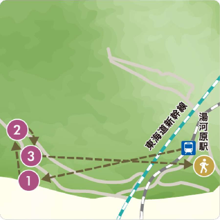 モデルコース地図