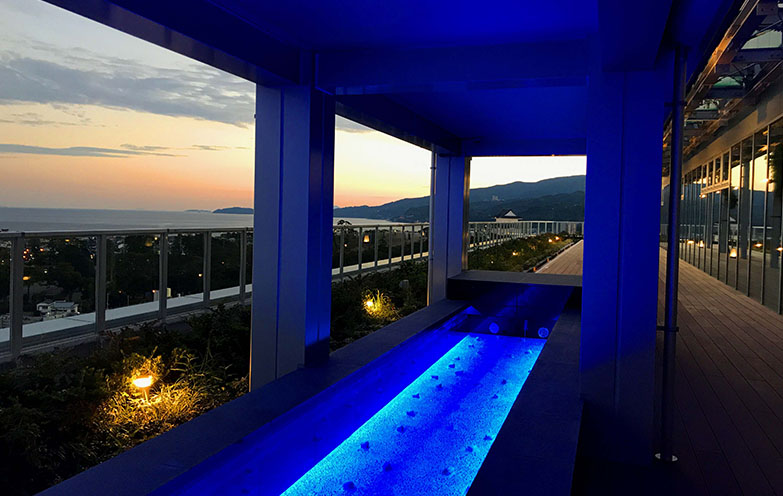 ミナカ小田原展望足湯庭園イメージ