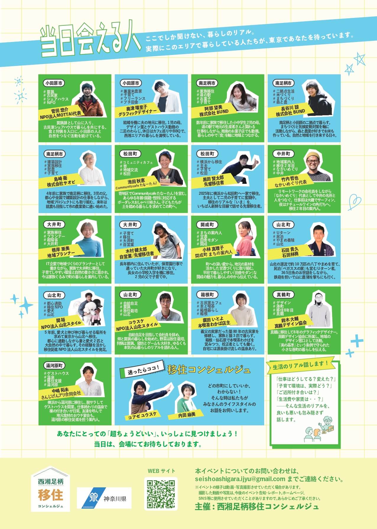西湘足柄超ちょうどいい移住相談会 in 東京