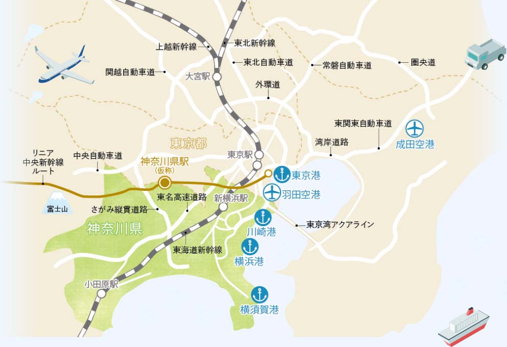 アクセス地図