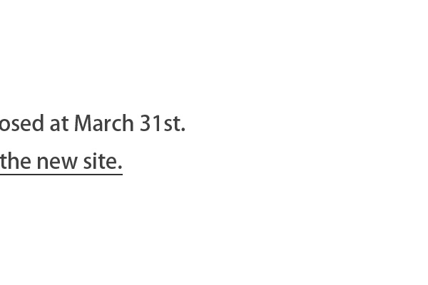 Please use the new site.