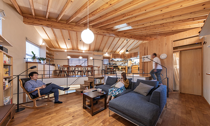 (サムネイル写真)本郷台の家　建物内部