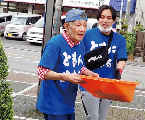 支援職員の1日の流れ