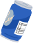 ジュース缶のイラスト