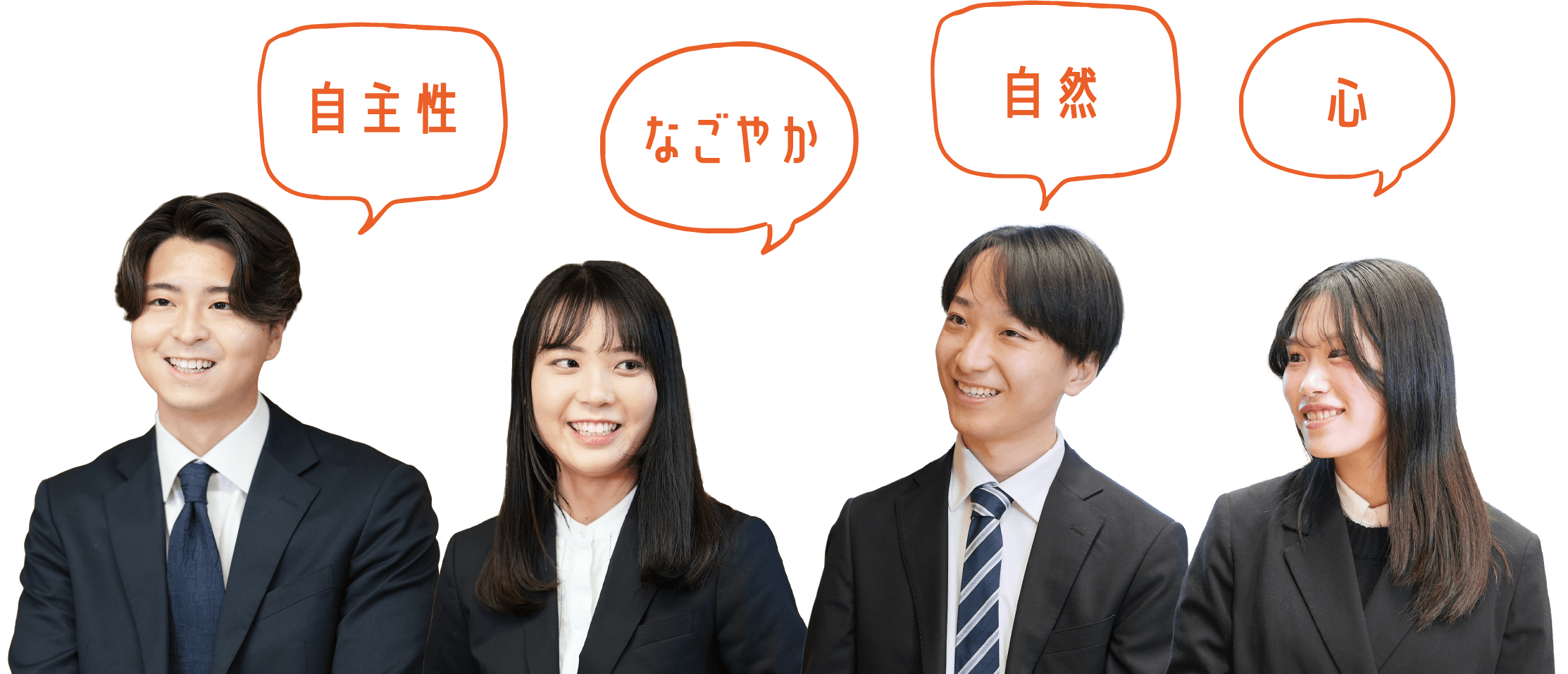 自主性 なごやか 自然 心