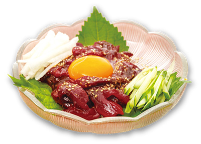 茜身を使用した料理