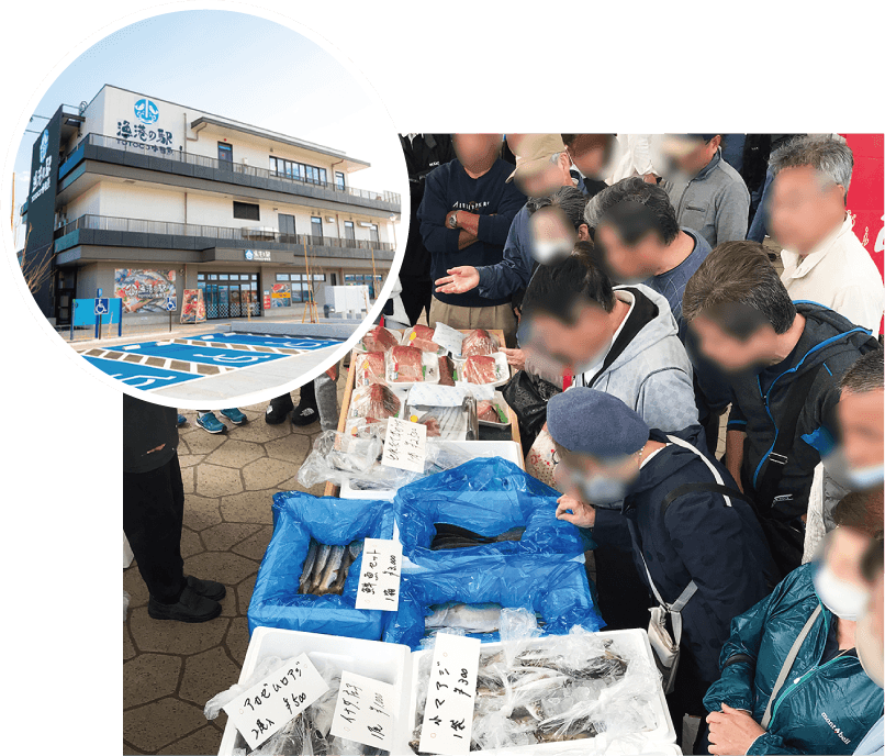 漁港の駅TOTOCO小田原とイベントの様子